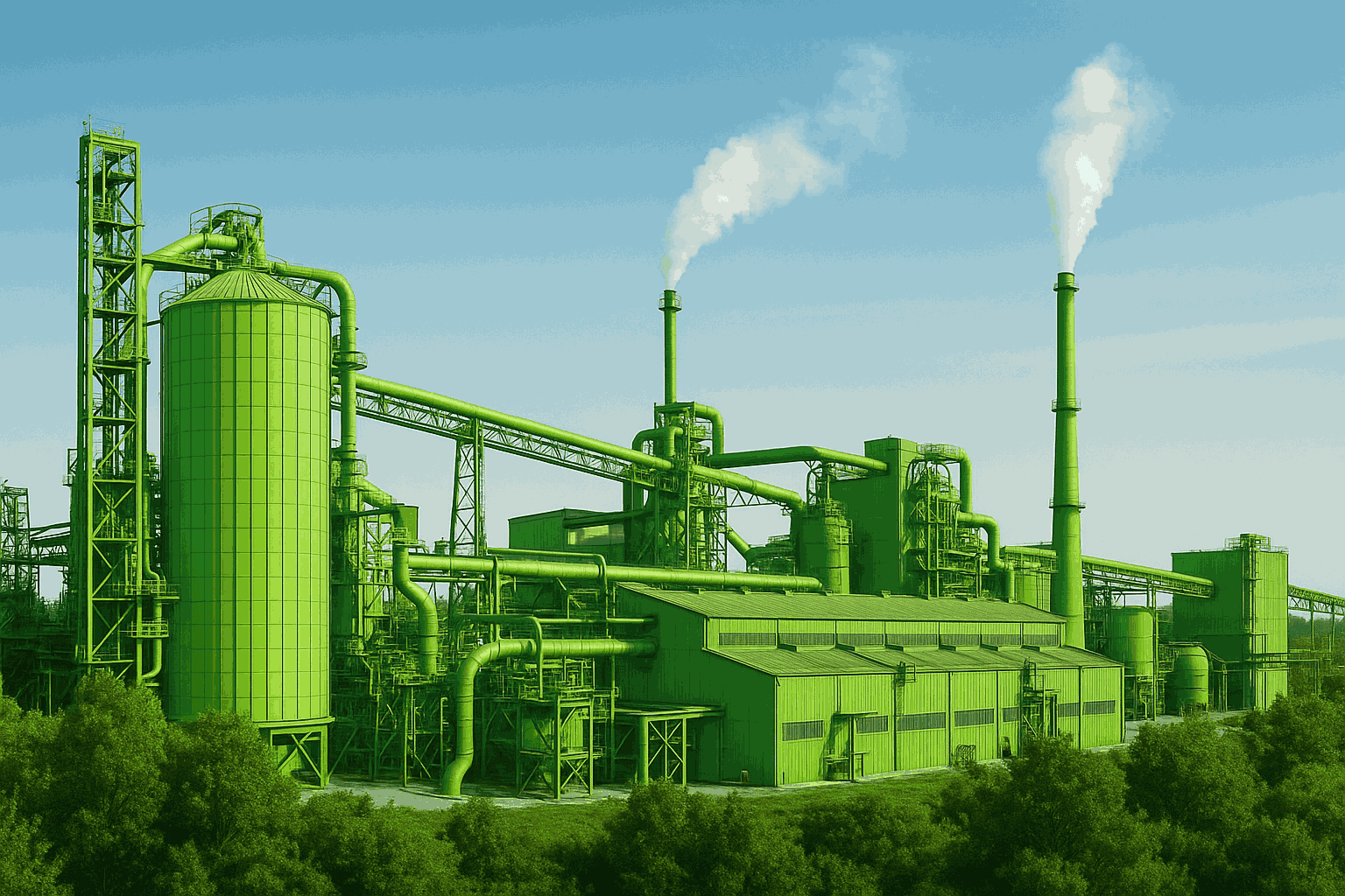 Steel Manufacturing Plant